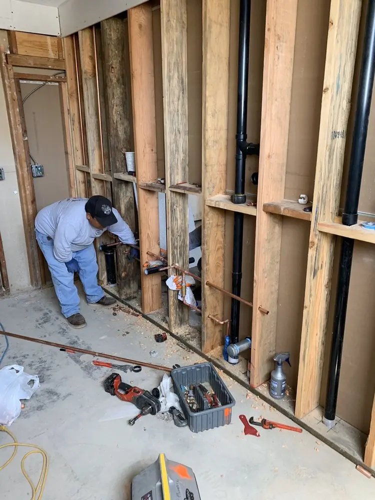 Commercial rough-in plumbing for Commercial Plumbing in Kemblesville